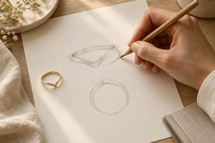 If you want to have a piece of jewelry custom-made, where should you start?