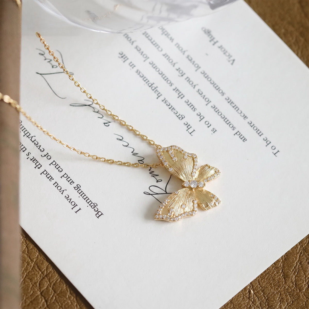Additional view 2 of the VYLOREN Butterfly Jewelry Collection