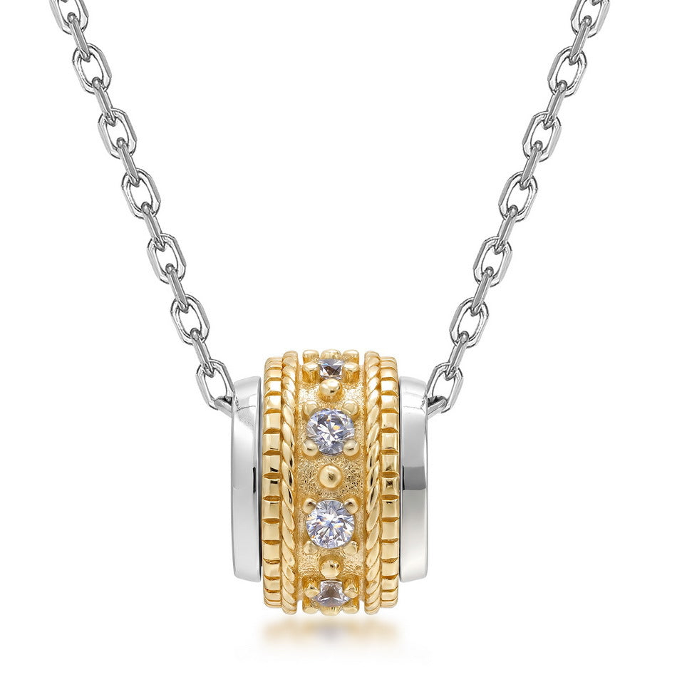 VYLOREN Lulutong Pendant Necklace in gold-plated S925 sterling silver