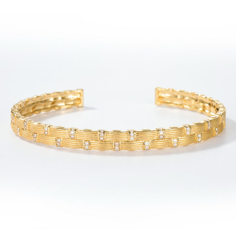 Additional view 3 of the VYLOREN Vintage Woven Bracelet