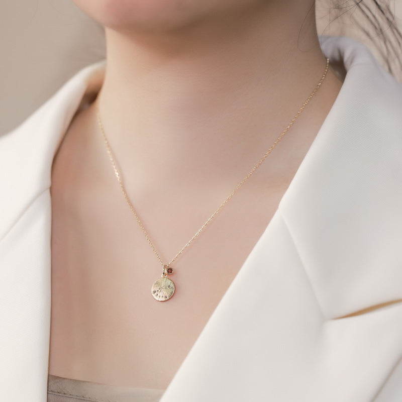 Additional view 2 of the Zodiac Birthstone Necklace