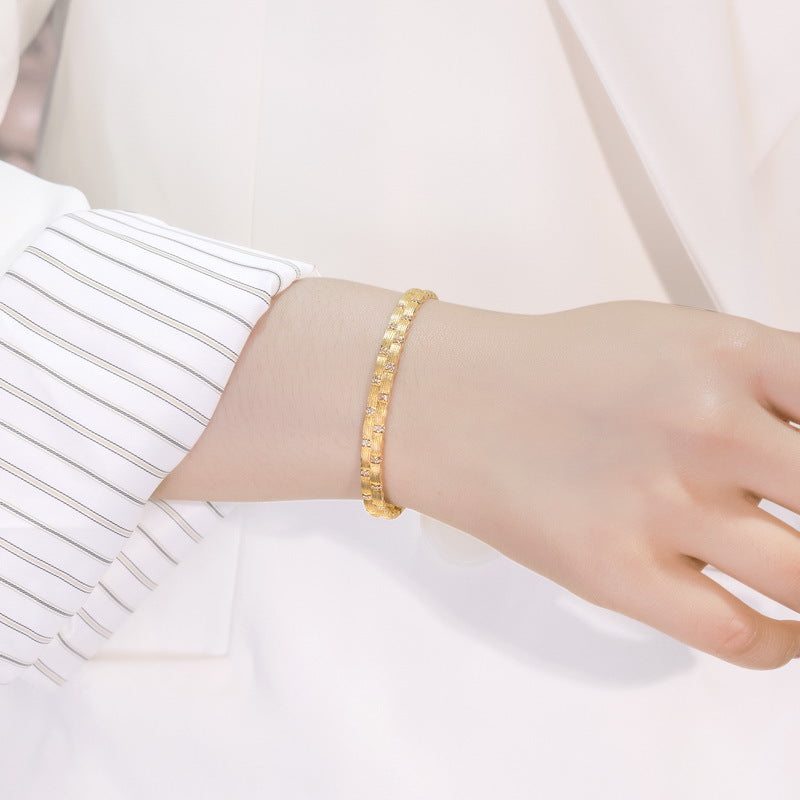 Additional view 2 of the VYLOREN Vintage Woven Bracelet