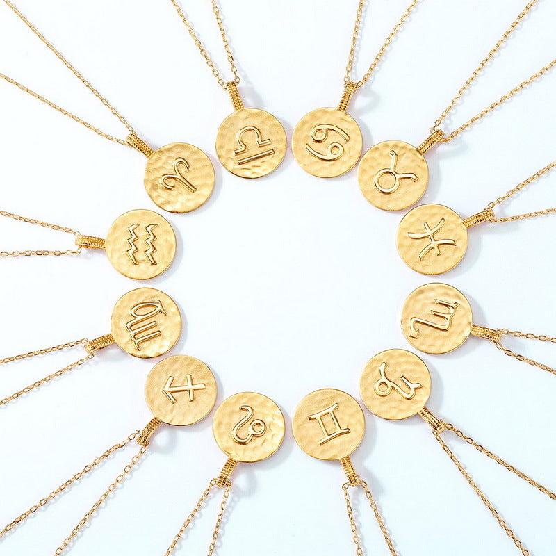 Additional view 23 of the Zodiac Coin Necklace