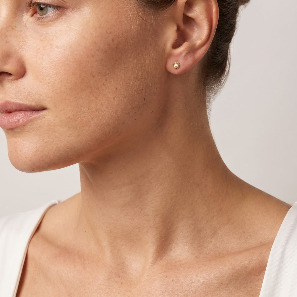Additional view 5 of the Brushed Pinecone Drop Earrings