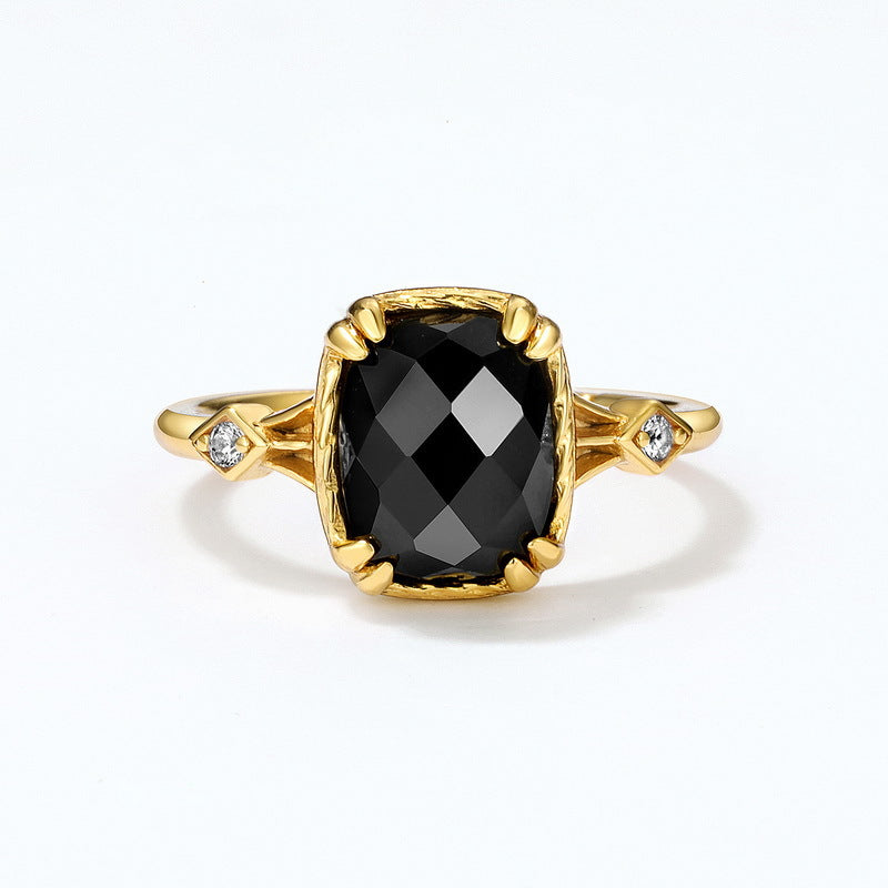 Additional view 3 of the VYLOREN Vintage Agate Ring