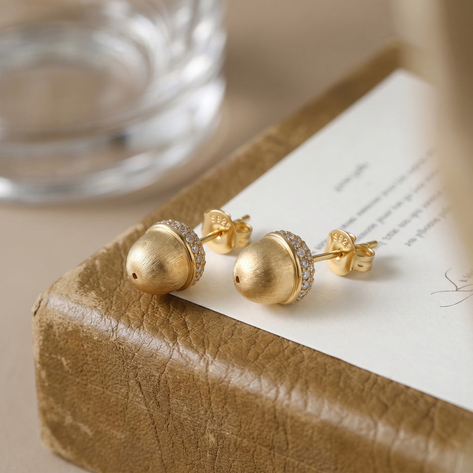 Hazelnut Tassel Jewelry Collection · Gold-Plated S925 Silver