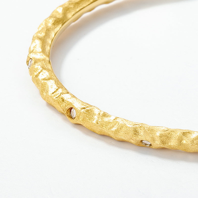 Additional view 4 of the VYLOREN Brushed Starry Sky Bracelet