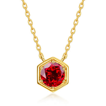 July · Lab-Grown Ruby