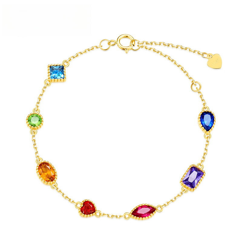 VYLOREN Court-Style Jewelry Collection in gold-plated S925 sterling silver