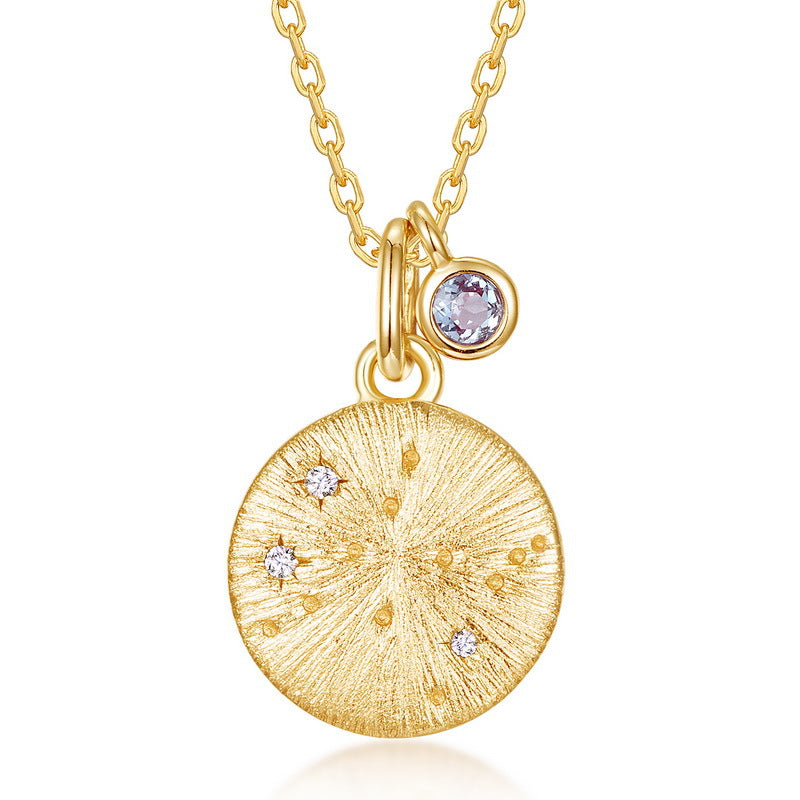 Additional view 11 of the Zodiac Birthstone Necklace