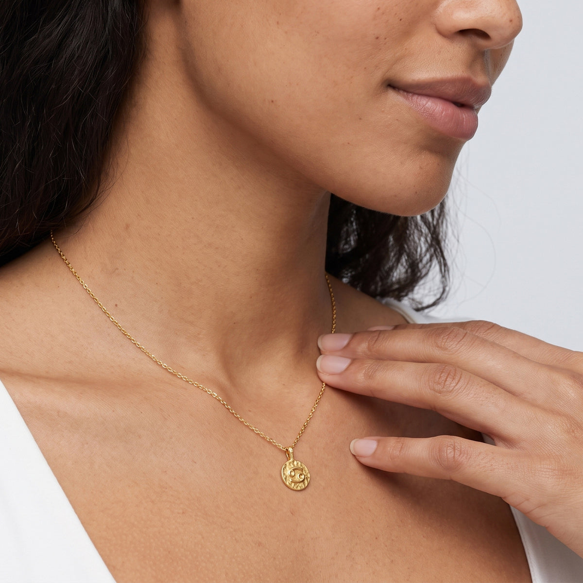 Additional view 4 of the Zodiac Coin Necklace