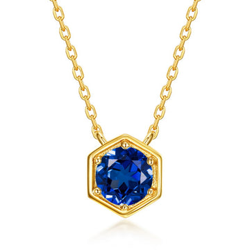 September · Lab-Grown Sapphire