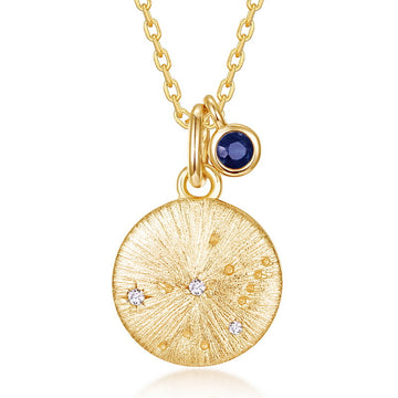 Virgo Lab-Grown Sapphire