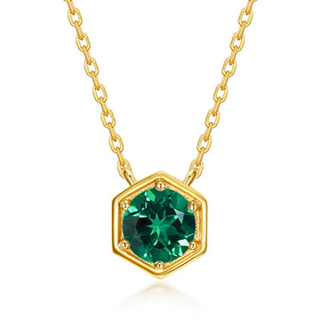 May · Lab-Grown Emerald
