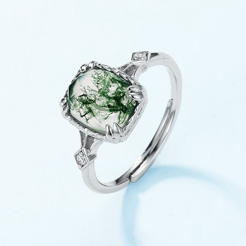 Additional view 4 of the VYLOREN Vintage Agate Ring