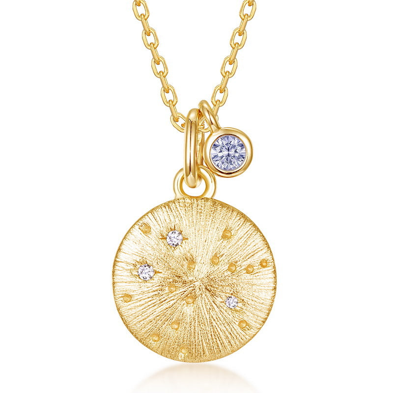Additional view 5 of the Zodiac Birthstone Necklace